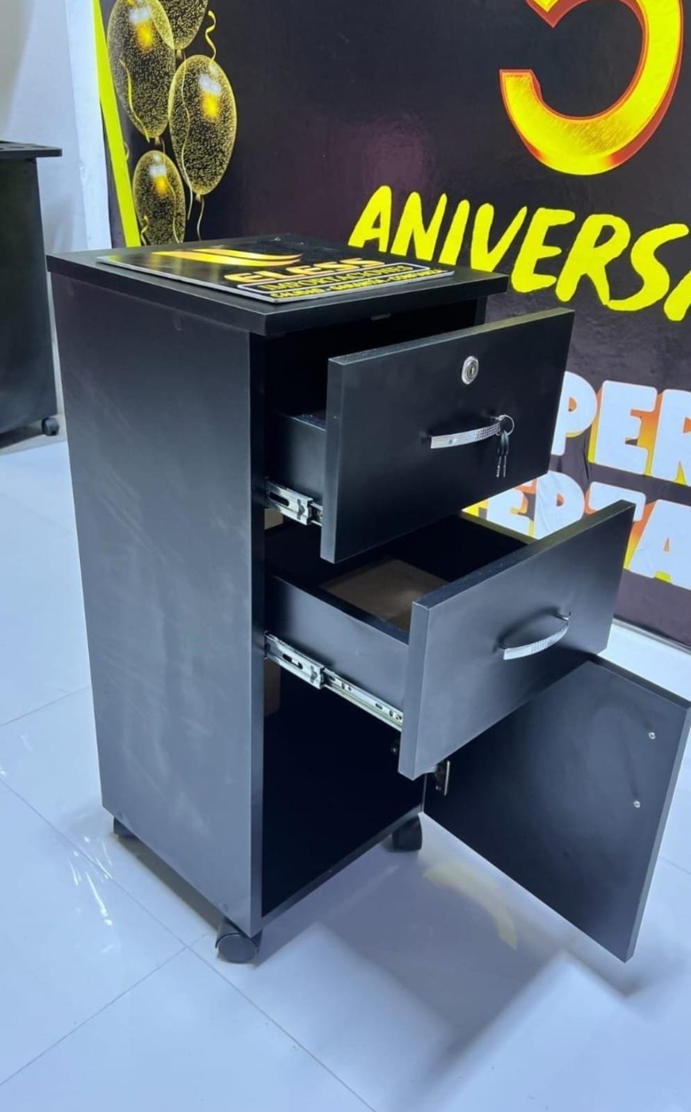 Carrito Auxiliar con Cajones