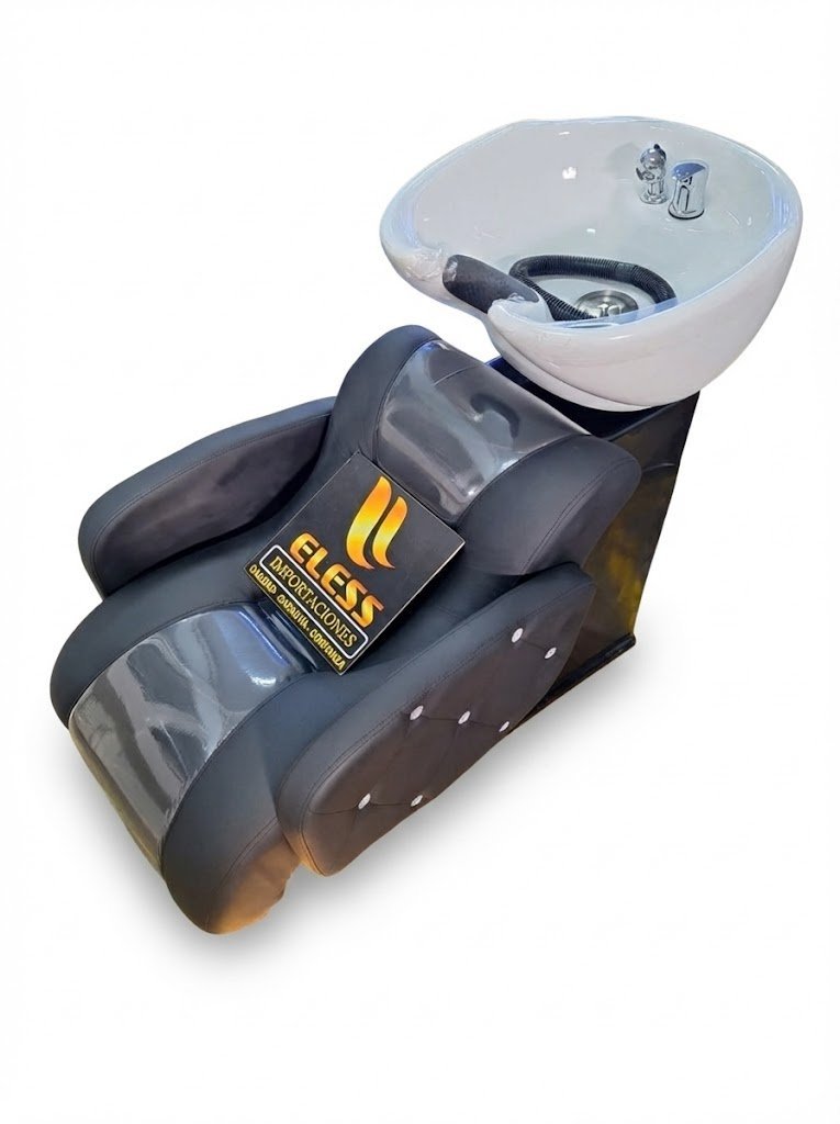 Lavacabeza Negro Ergonomico KUN