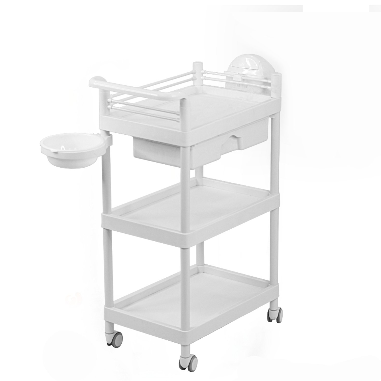 Carrito Auxiliar Elegante y Resistente