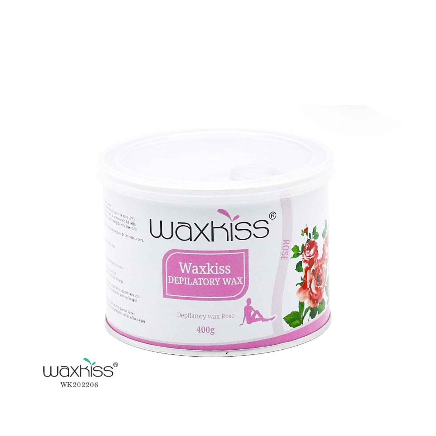 Cera Depilatoria Waxkiss Rosa