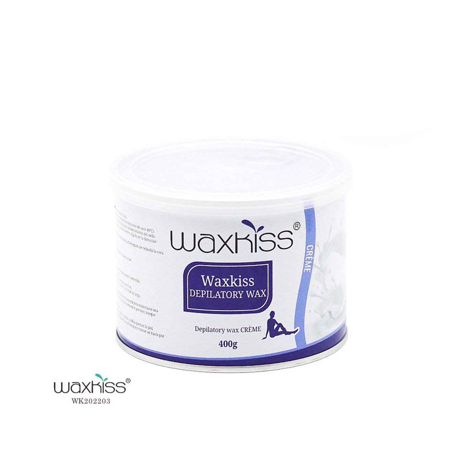 Cera Depilatoria Waxkiss Leche