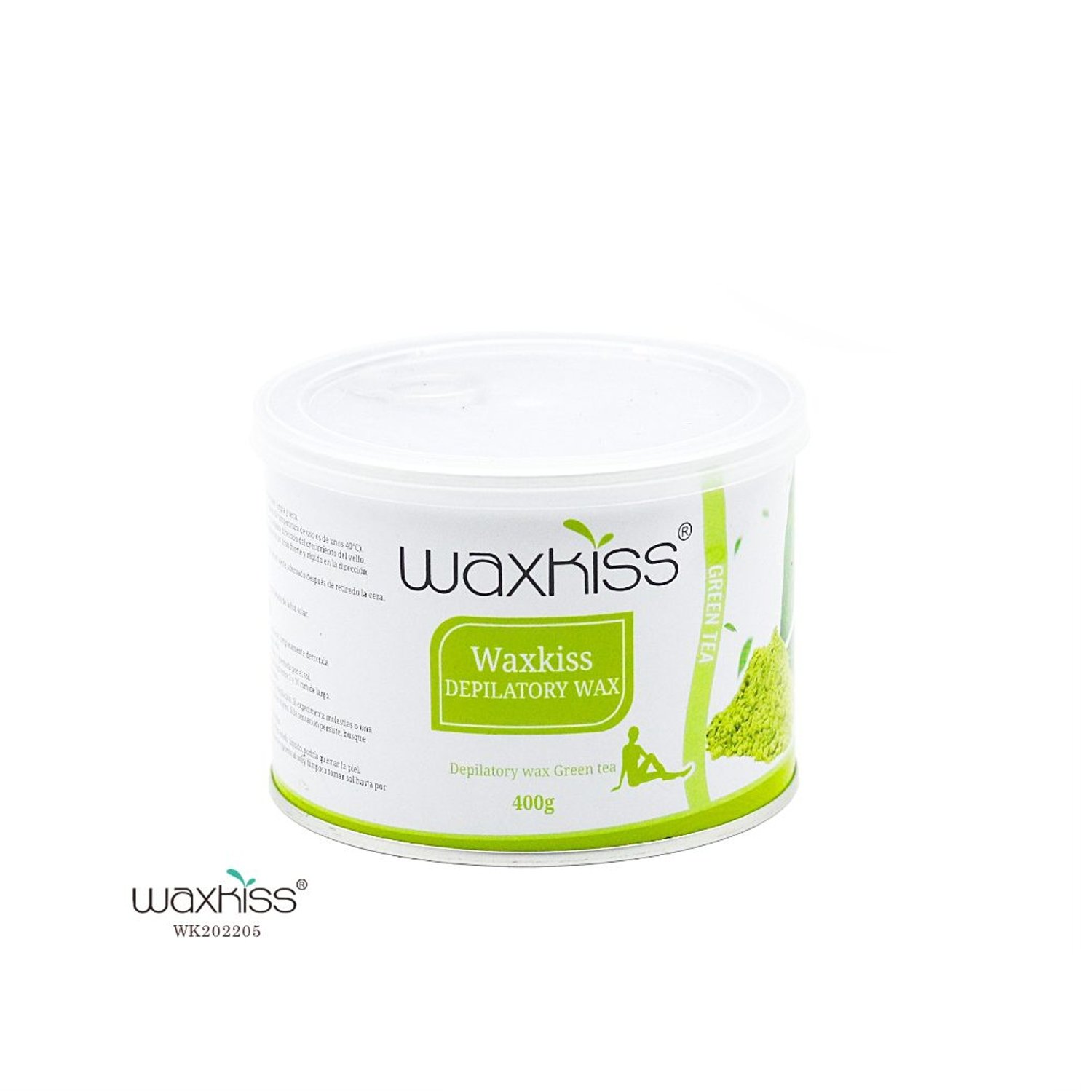Cera Depilatoria Waxkiss Té Verde