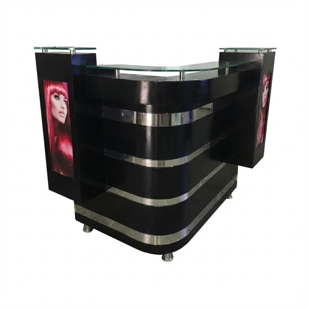 Counter de Recepcion Black Vistoso
