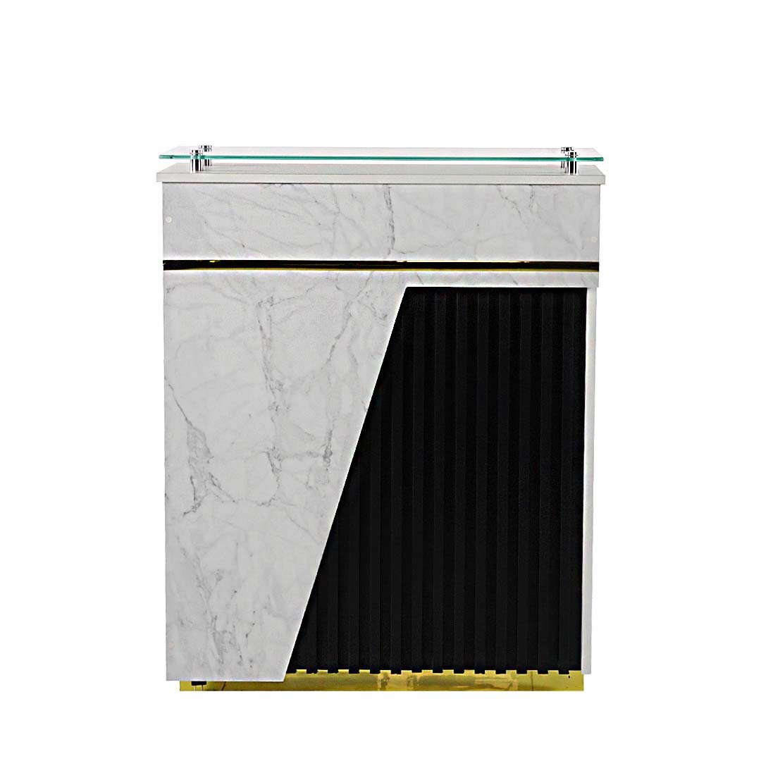 Counter de Recepción White Black. 2