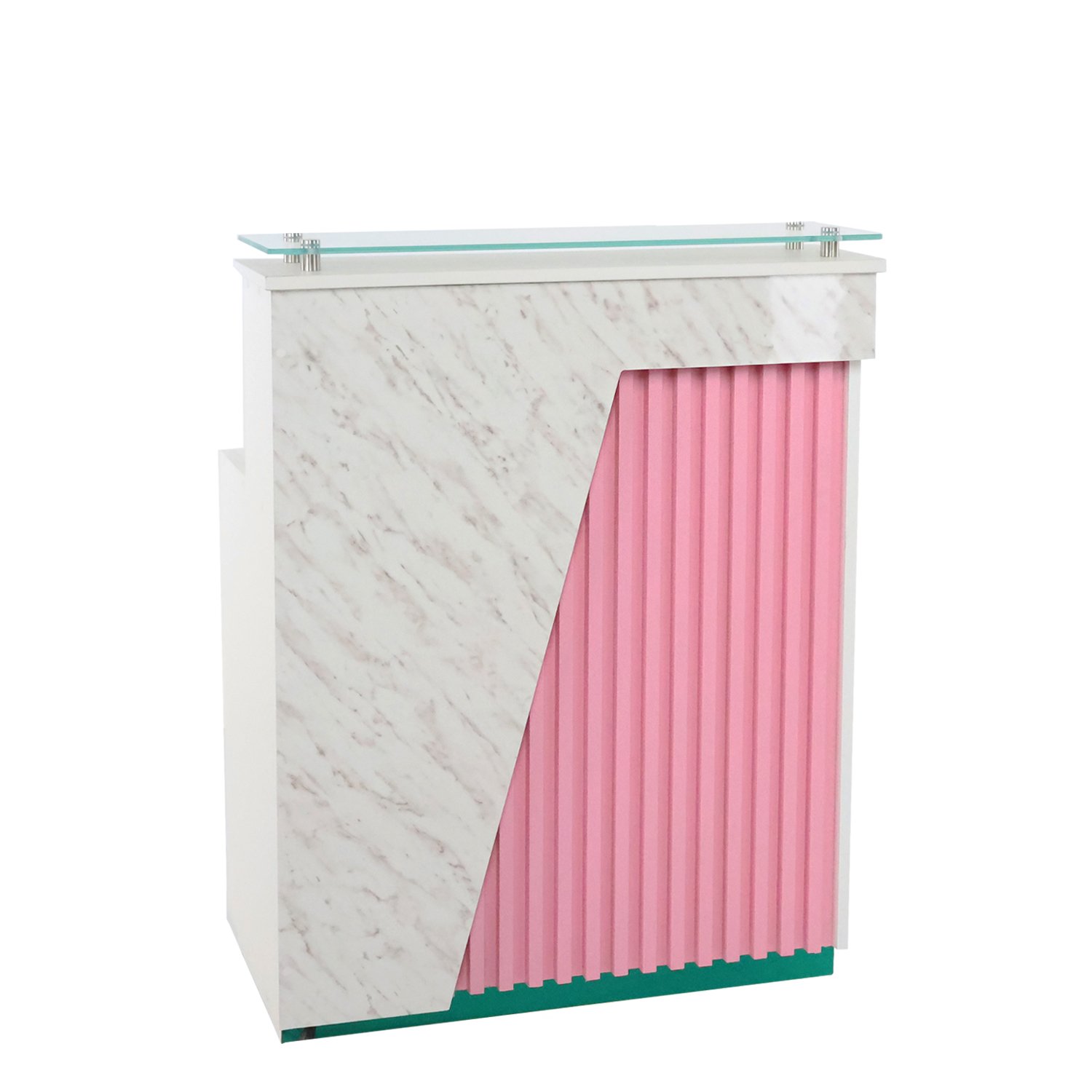 Counter de Recepción White Rose.