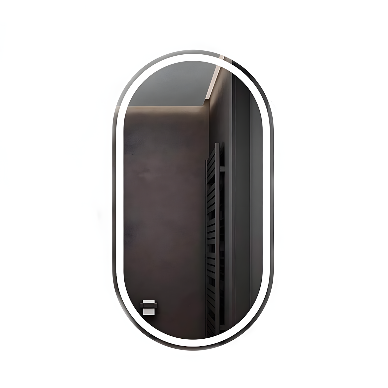 Espejo LED Ovalado con Luz Táctil Fina Adel