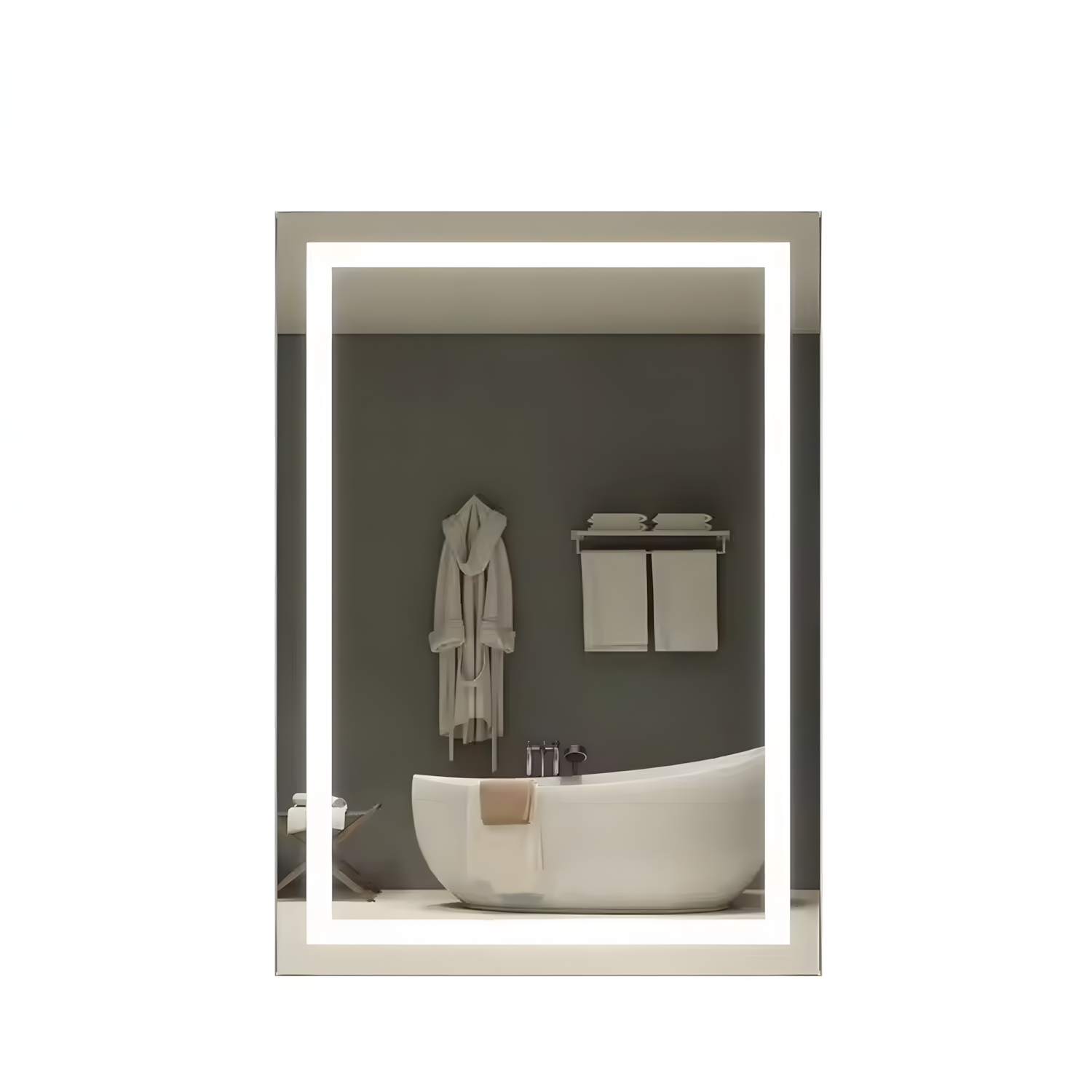 Espejo LED Con Elegancia y Alto Brillo Idoia