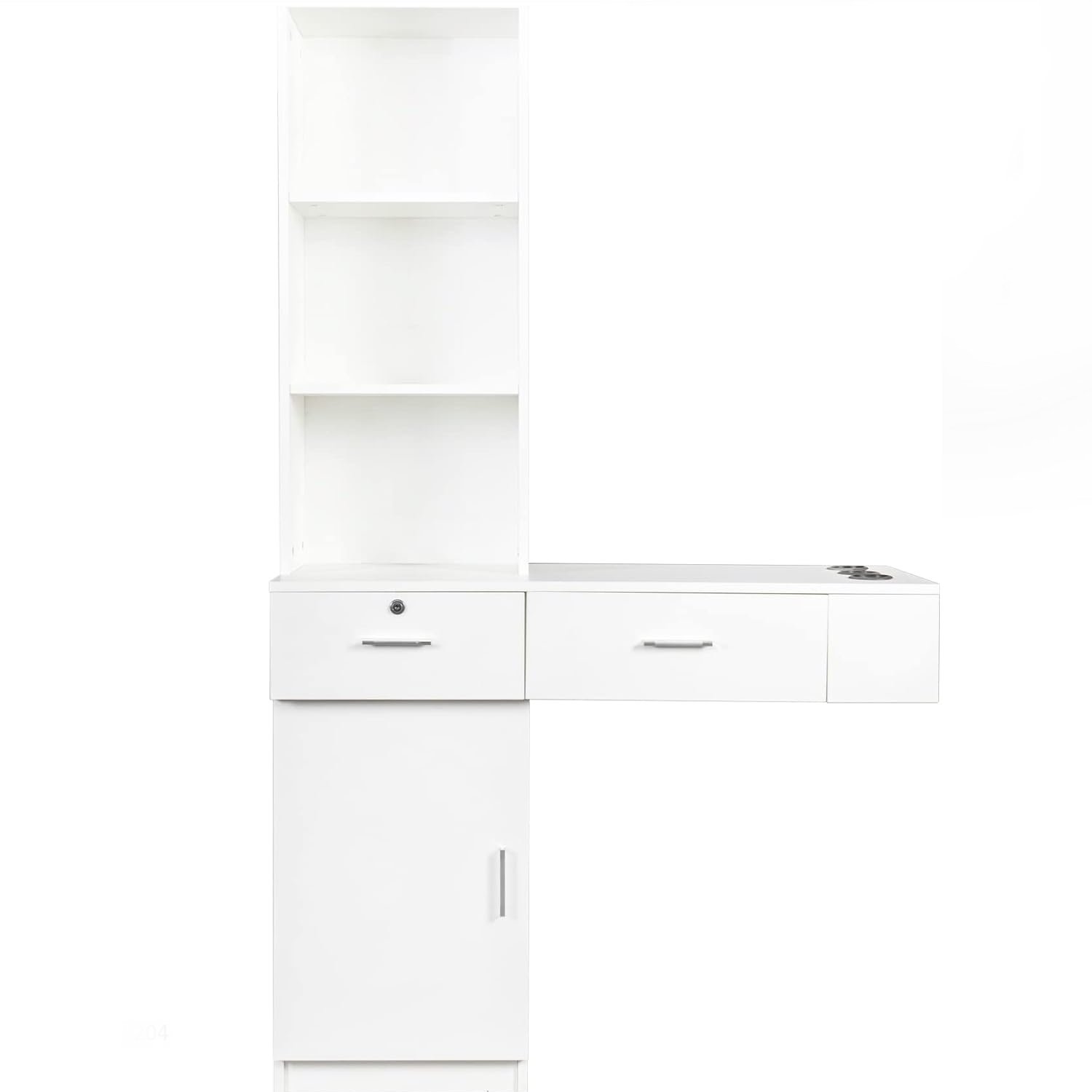 Estación con Espejo Moderna Estilizada Shamara 2