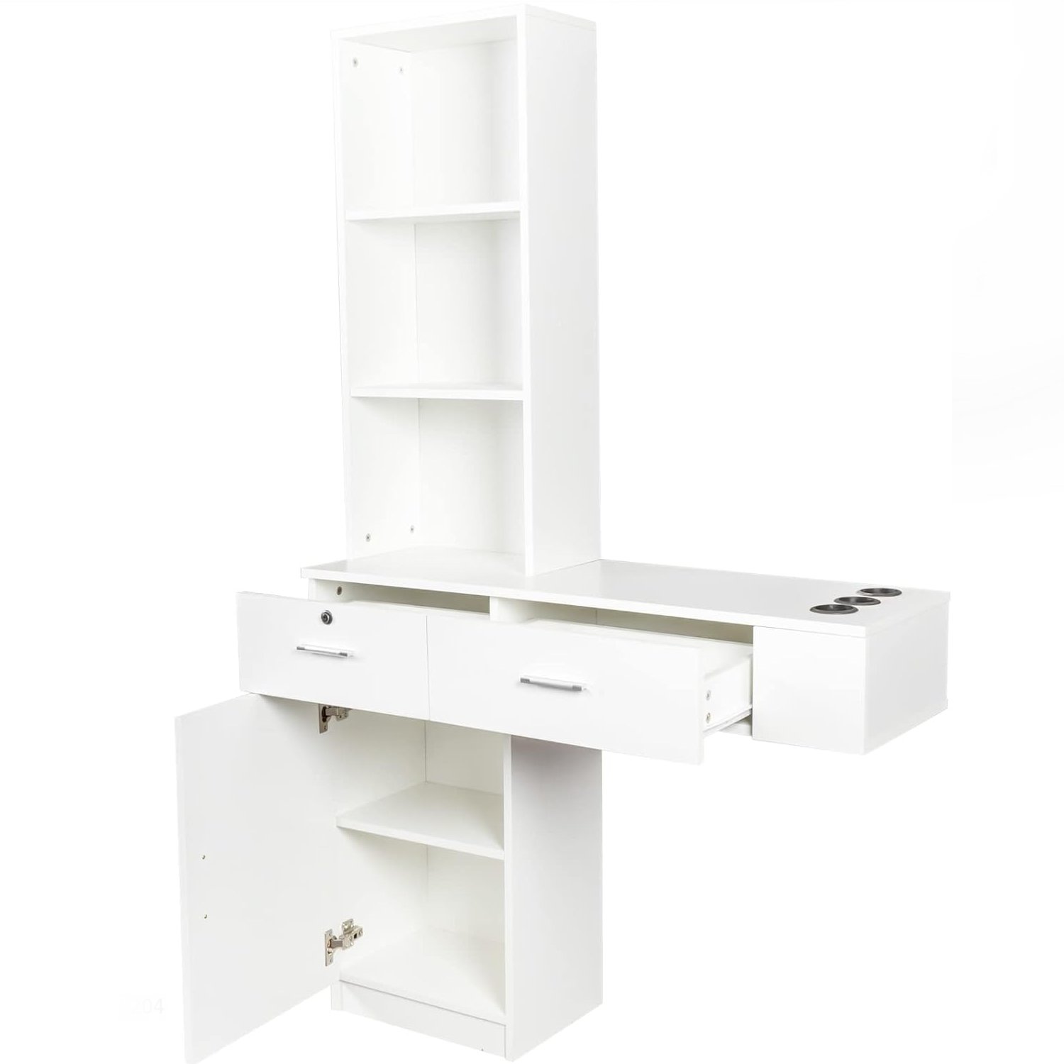 Estación con Espejo Moderna Estilizada Shamara