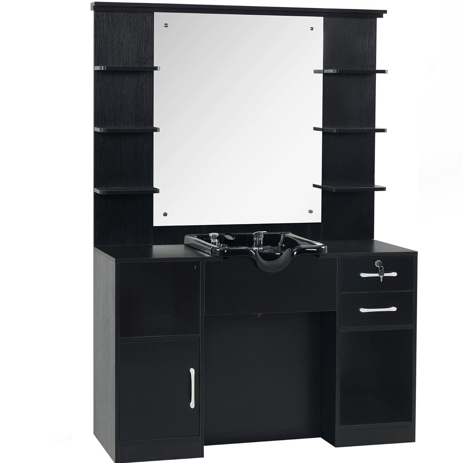 Estación con Espejo Moderna Robusta Toyx