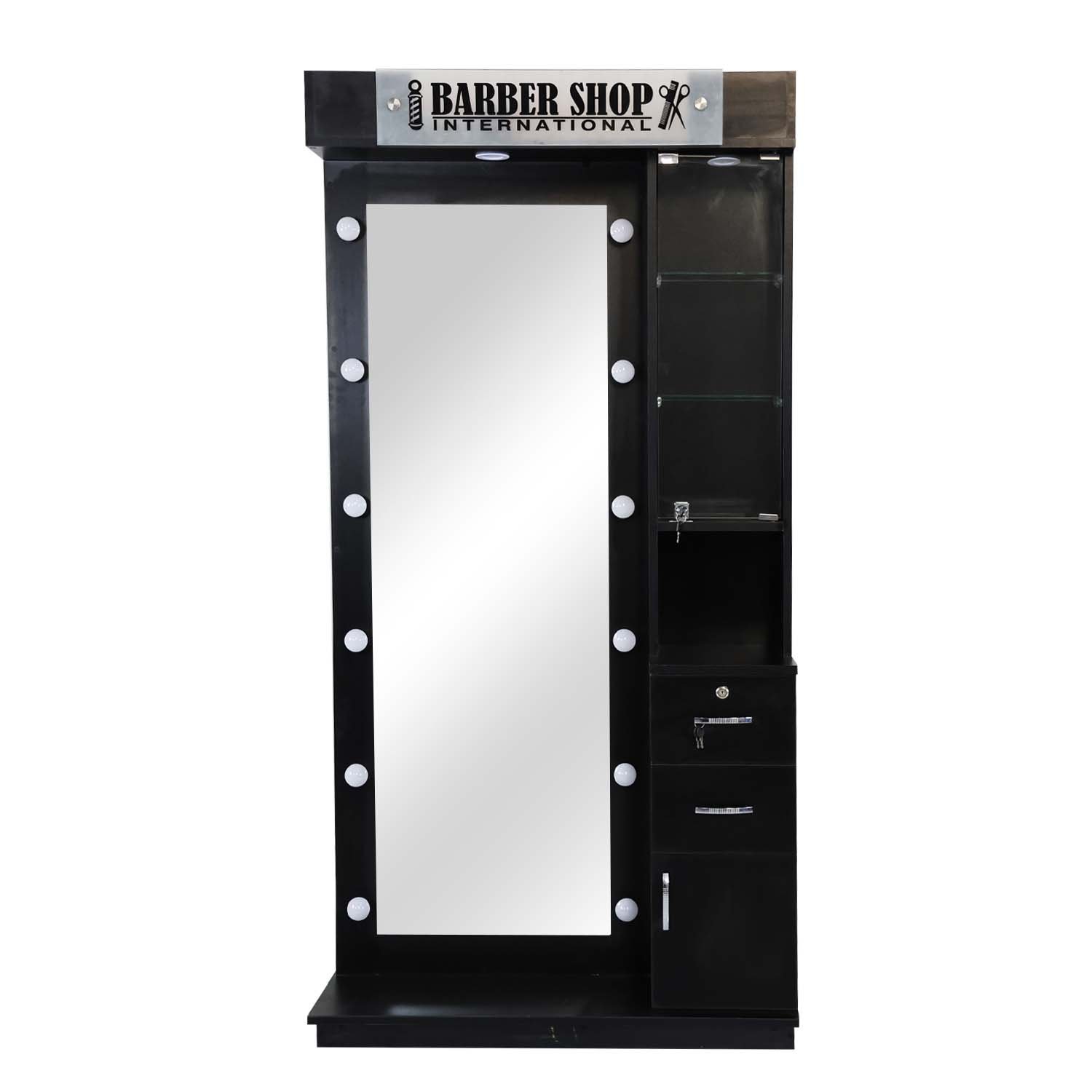 Estación con Espejo Led Estilo Urbano Yuliza 2