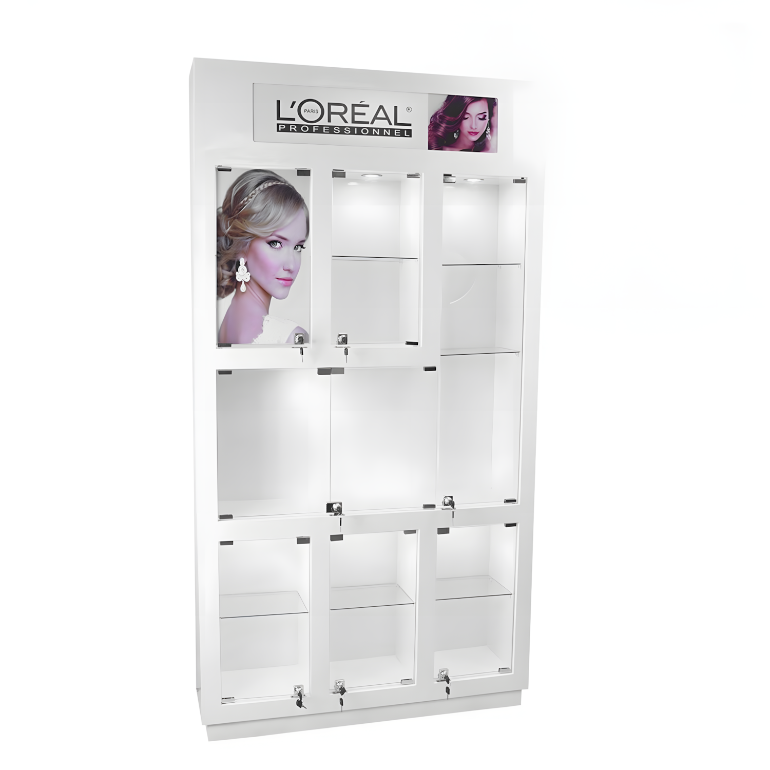Exhibidor Vitrina Funcional Total Pro Gaia