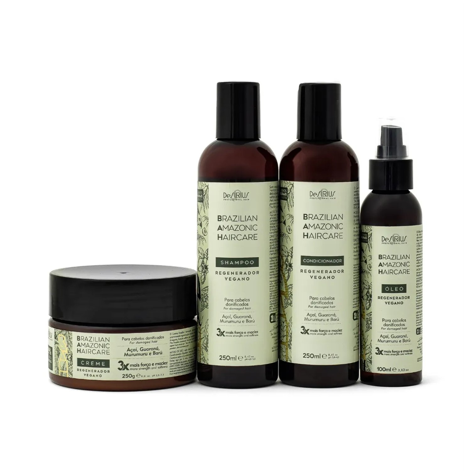 Kit Brazilian Amazonic Haircare Desirius