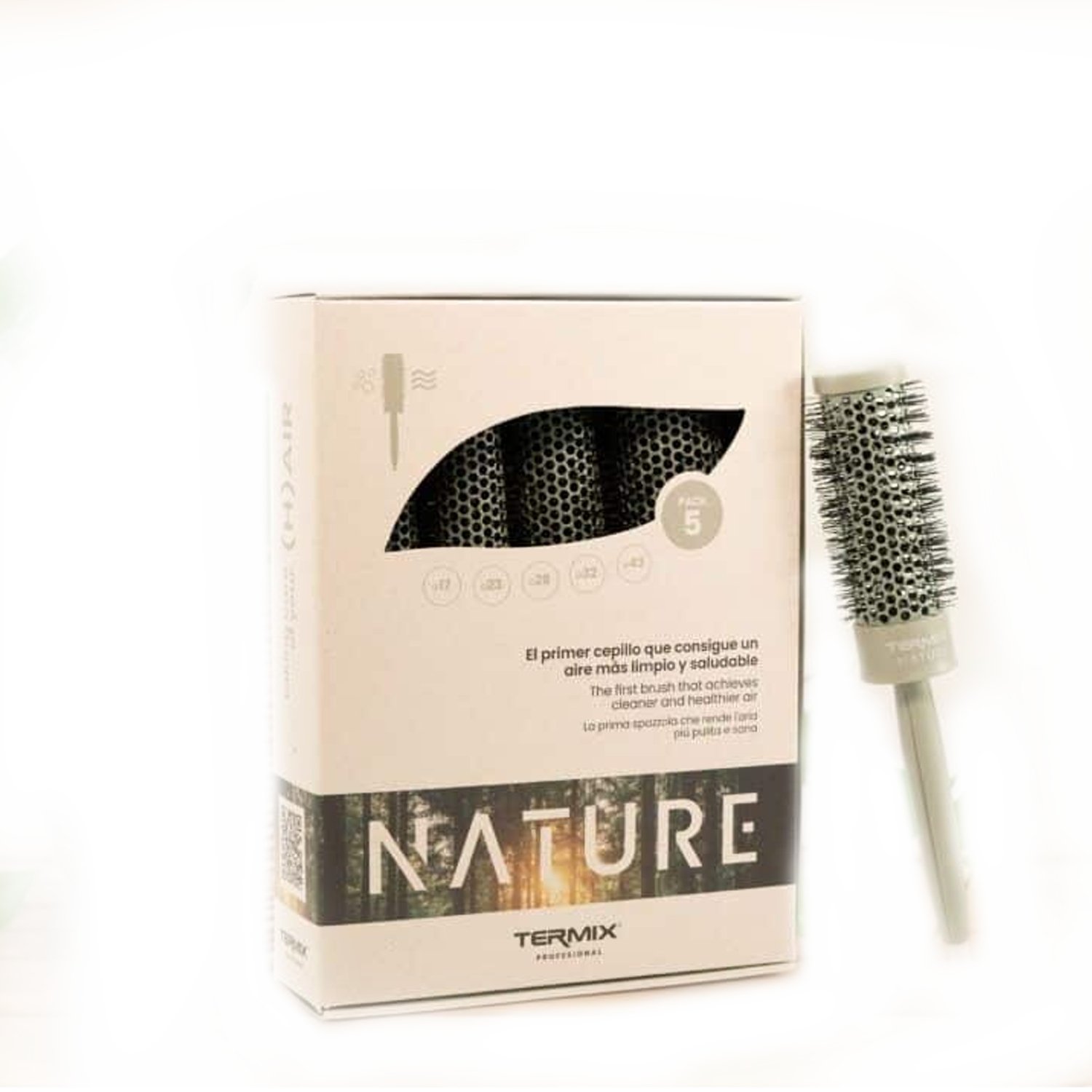 Kit Cepillos Nature Antiestático Único Termix