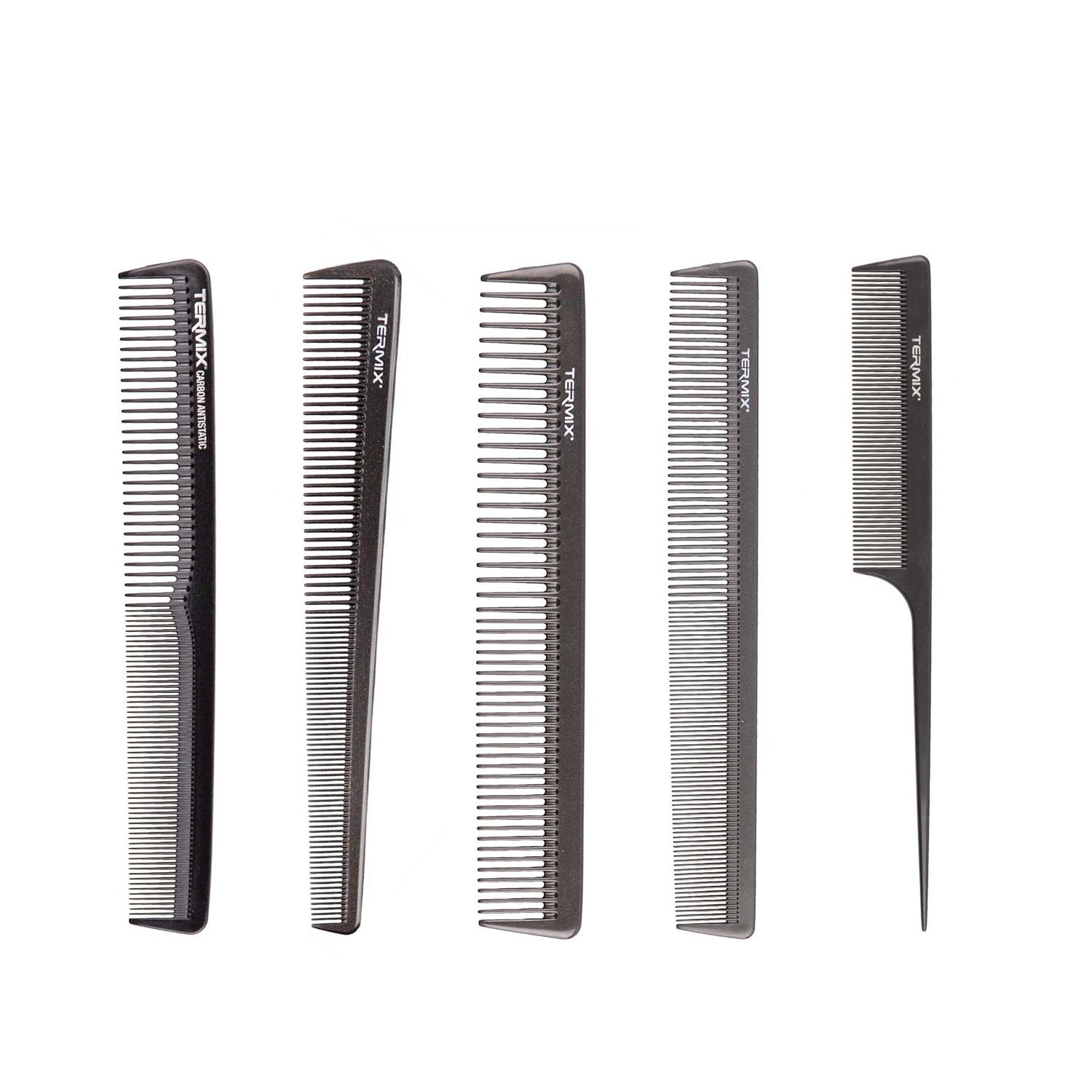 Kit de Peines Profesionales de Carbón Termix