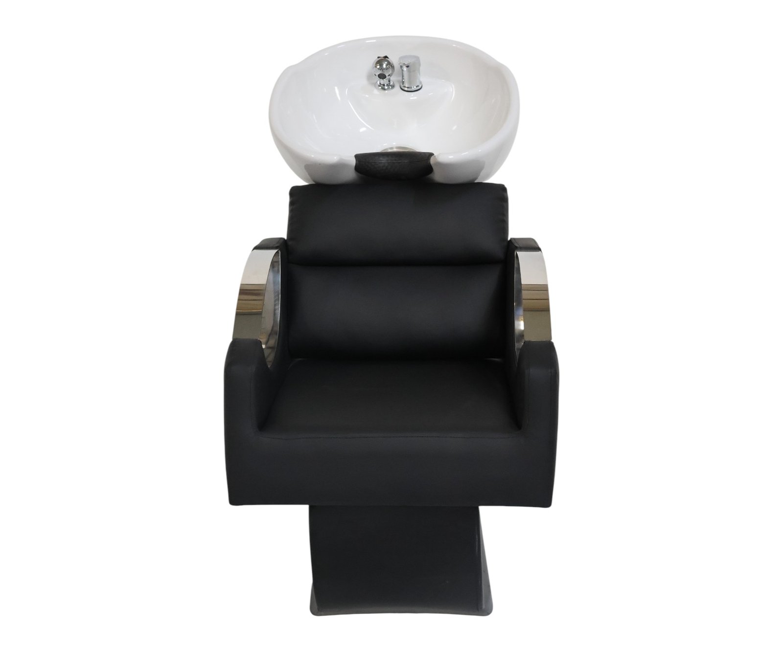 Lavacabezas Premium Negro Loza Blanca 2