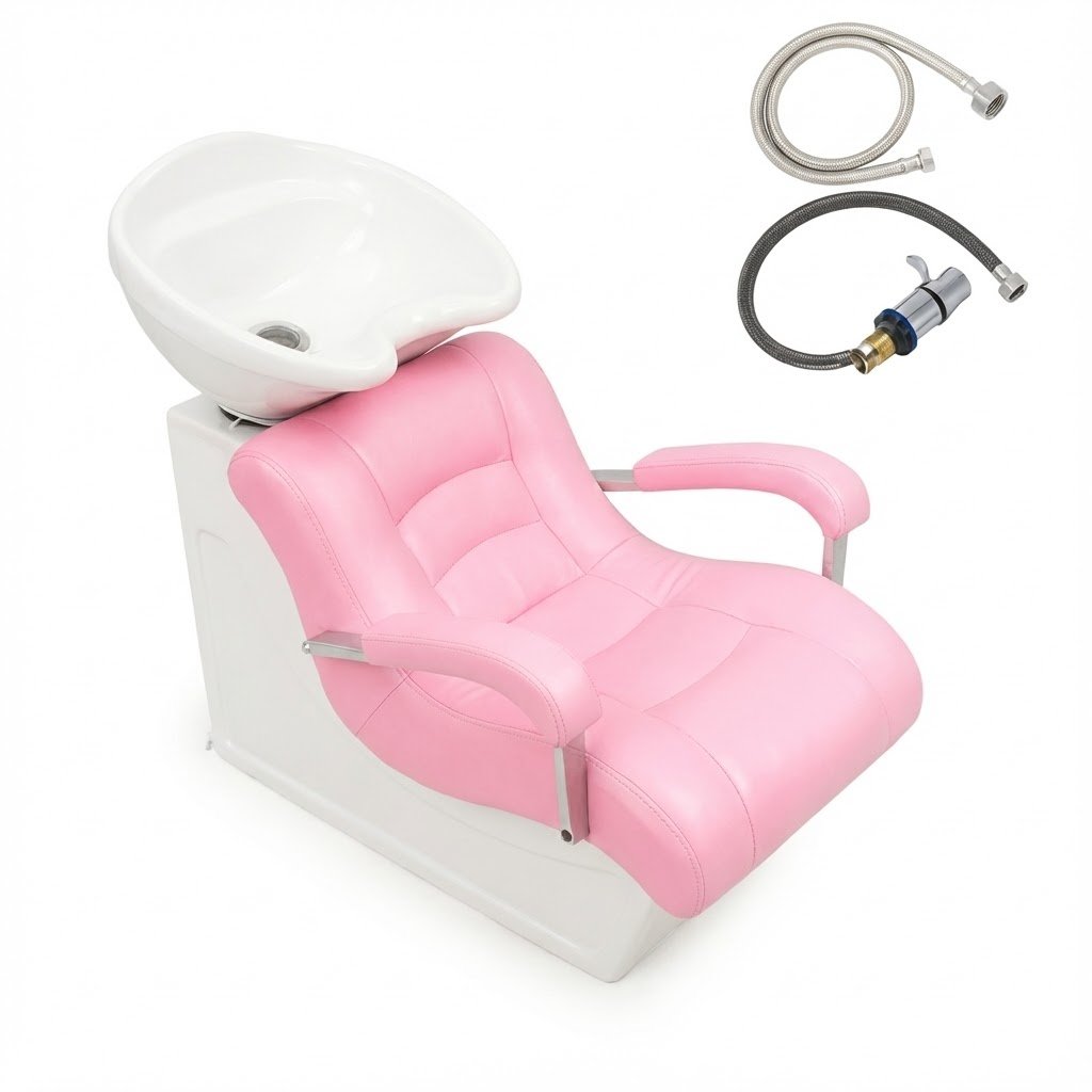 Lavacabeza Anatomica Rosa