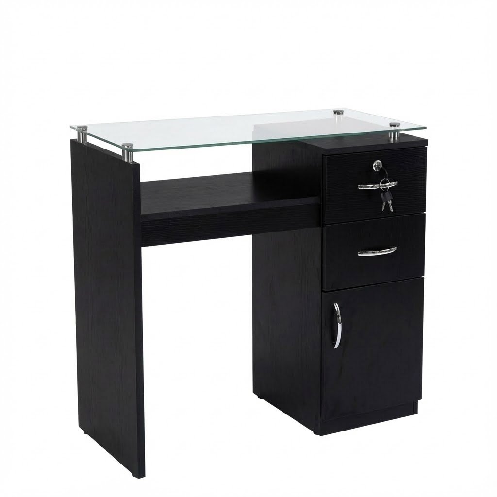 Mesa de Maquillaje Black GOR