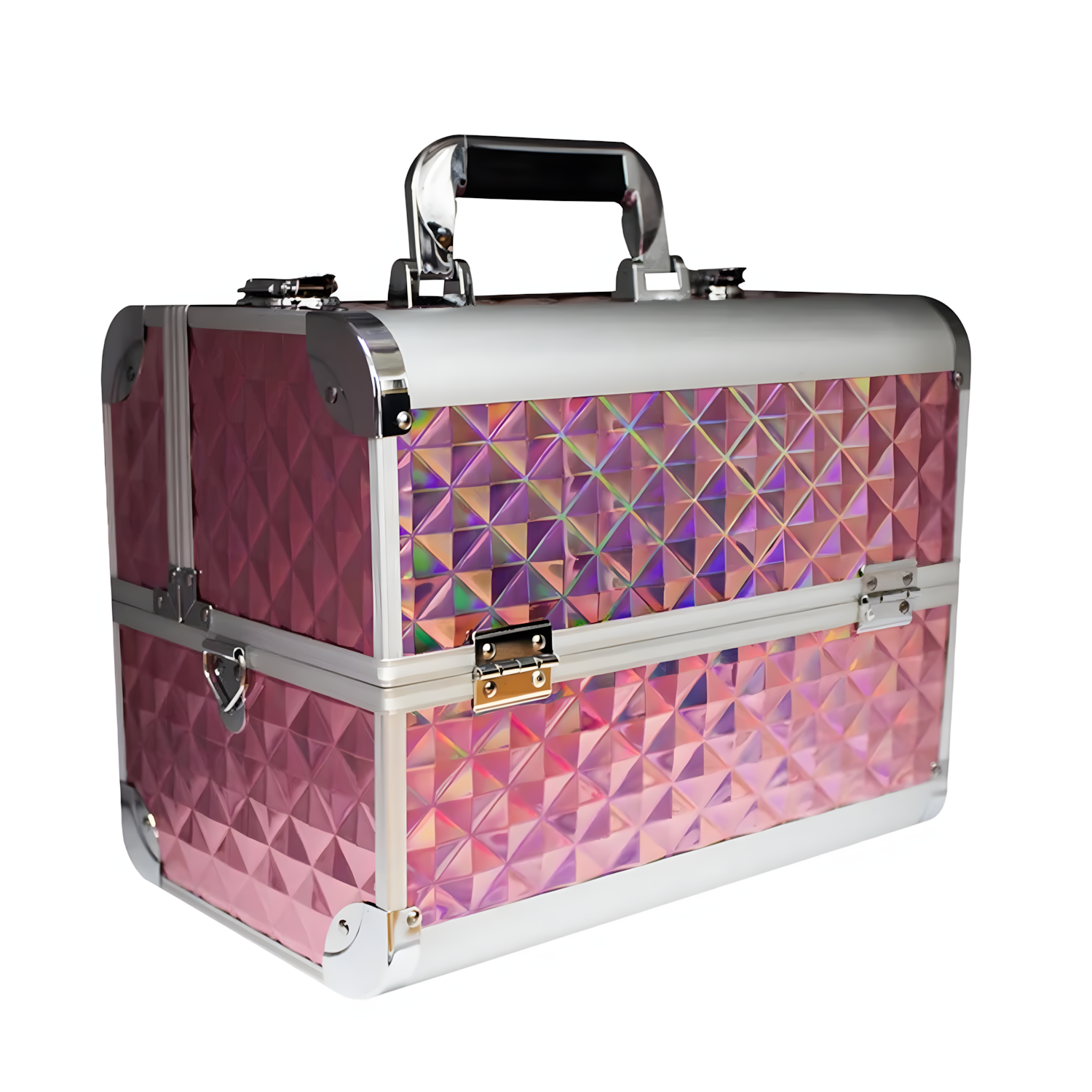 Neceser Multicolor Glam Compacto Único Dafne