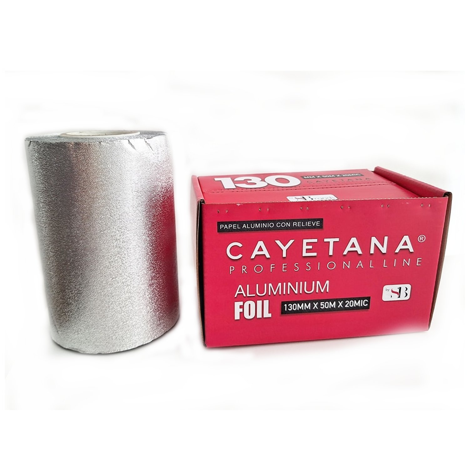 Papel Aluminio Cayetana con Relieve