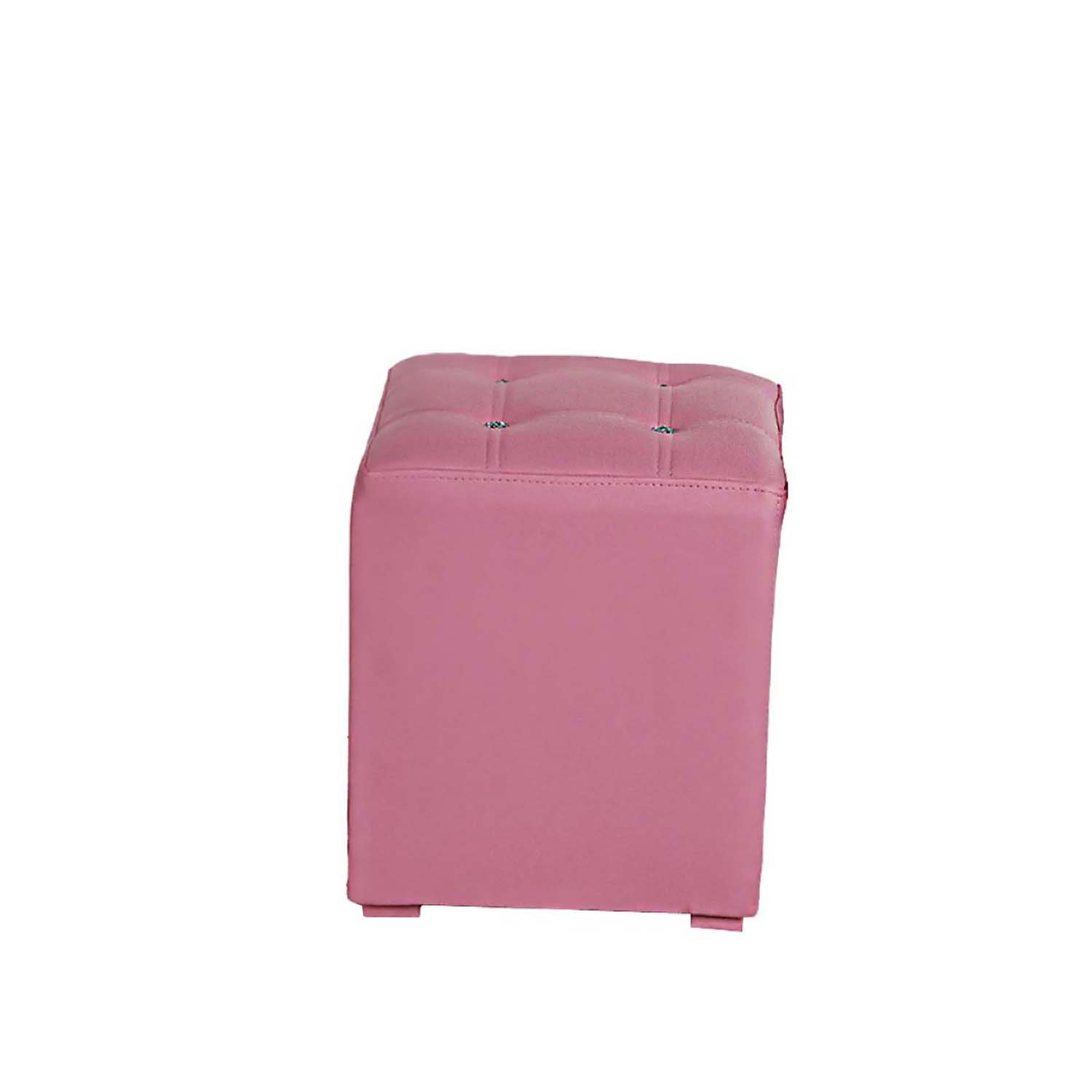 Puff Cubo Moderno Blush (Rosa) 3