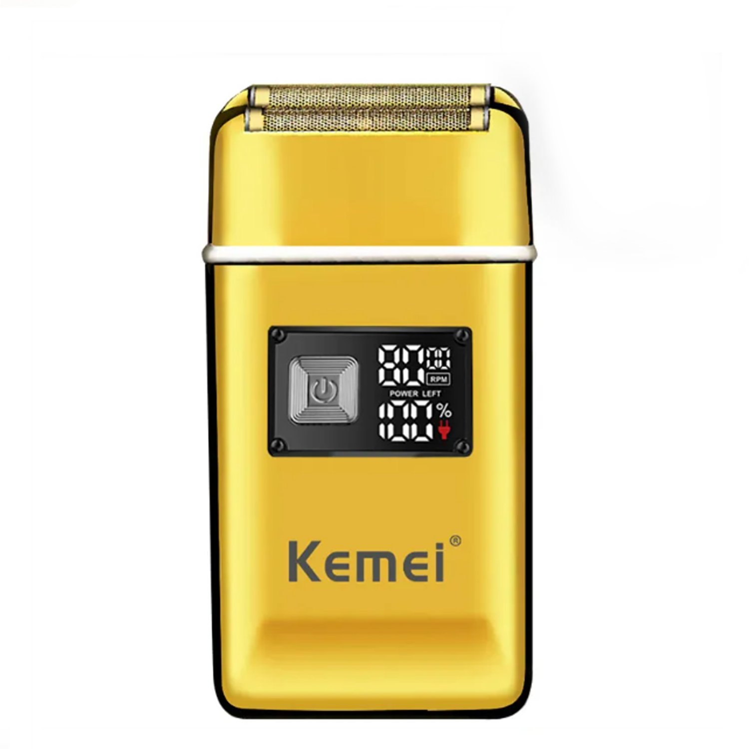 Shaver Kemei LCD SmartGold