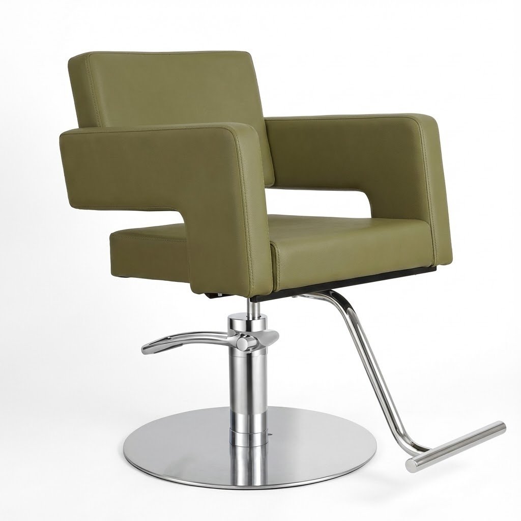 Silla de Salon Verde Olivo LIAM