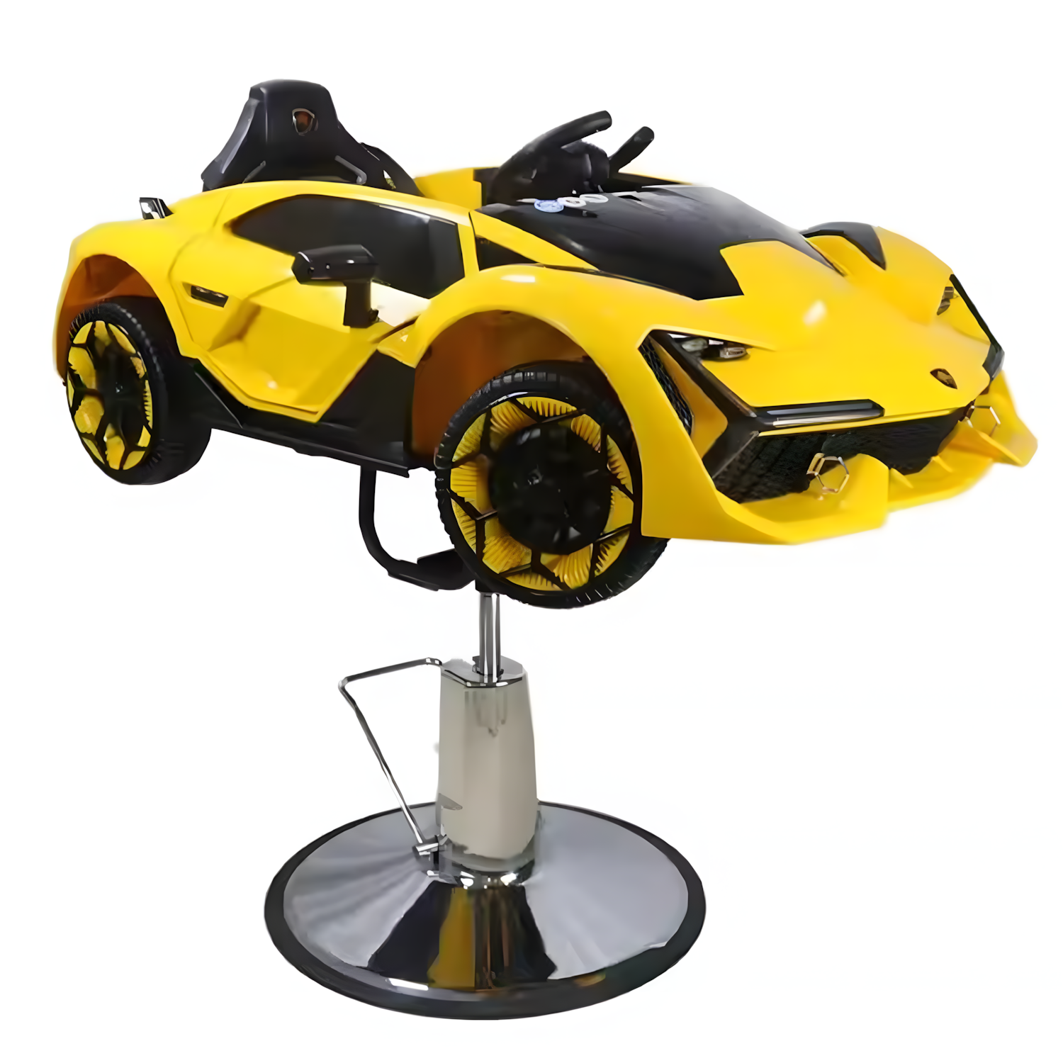 Silla Carrito Infantil para Corte de Cabello