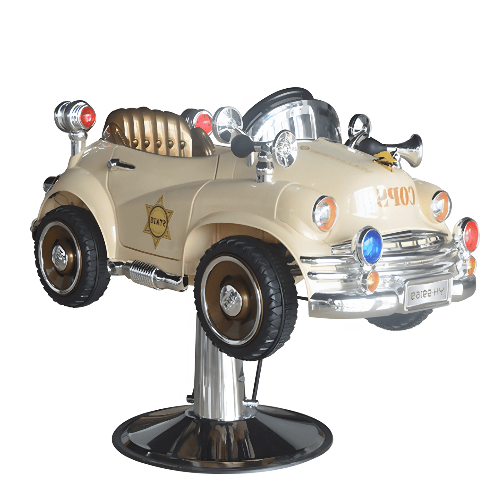 Silla Carrito Infantil para Corte de Cabello