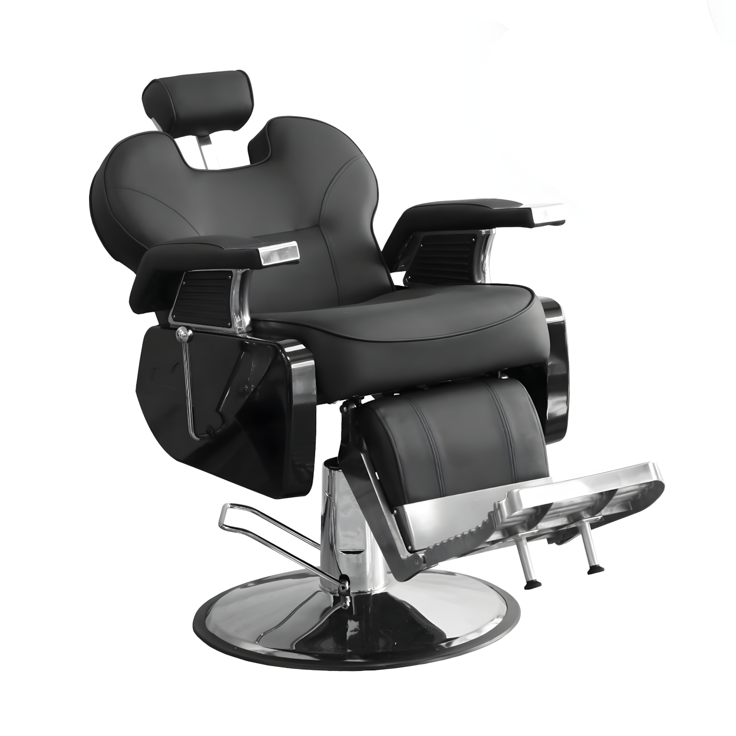 Sillón Barbero Hidráulico Sofisticado 2