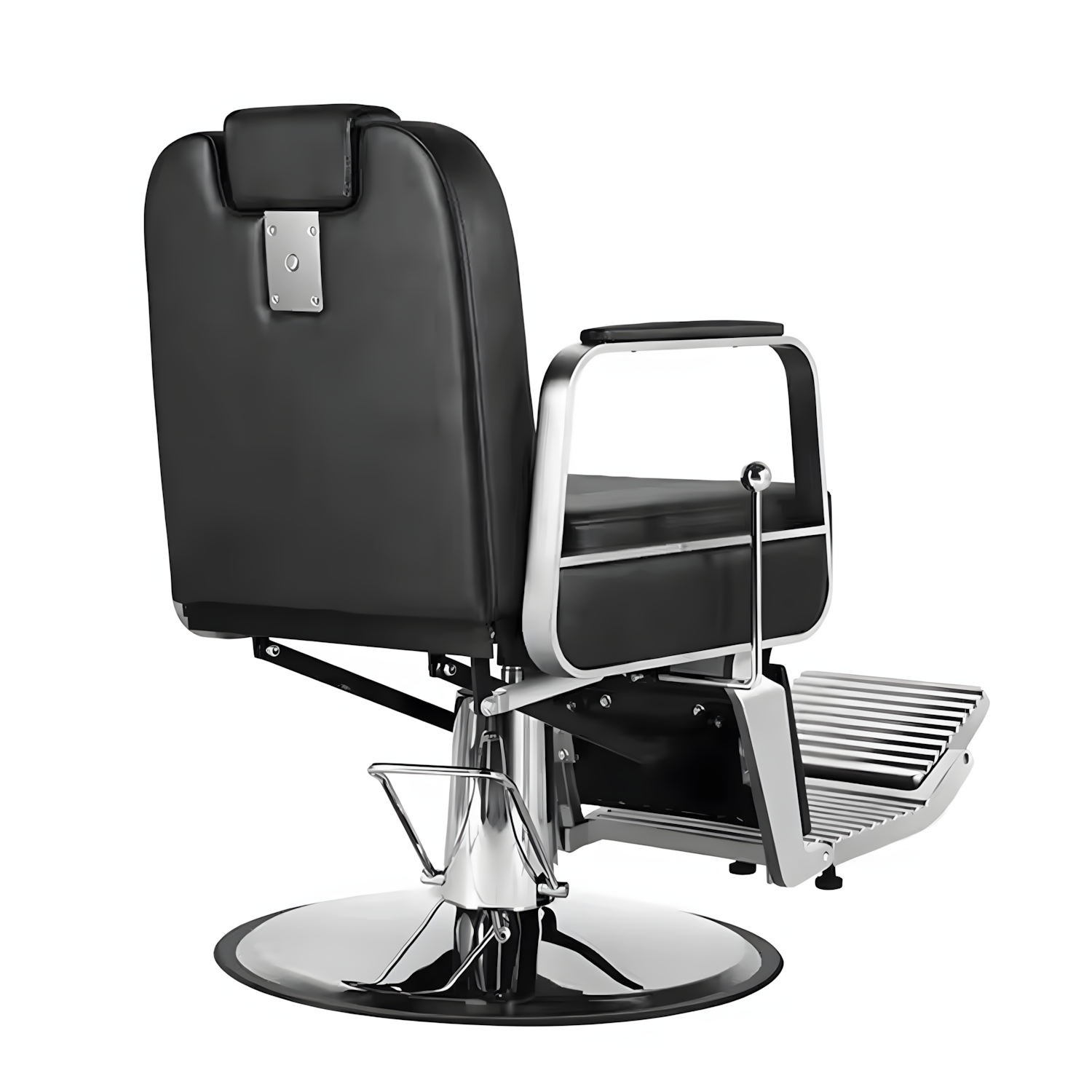 Sillón Barbero Con Diseño Moderno Único 4