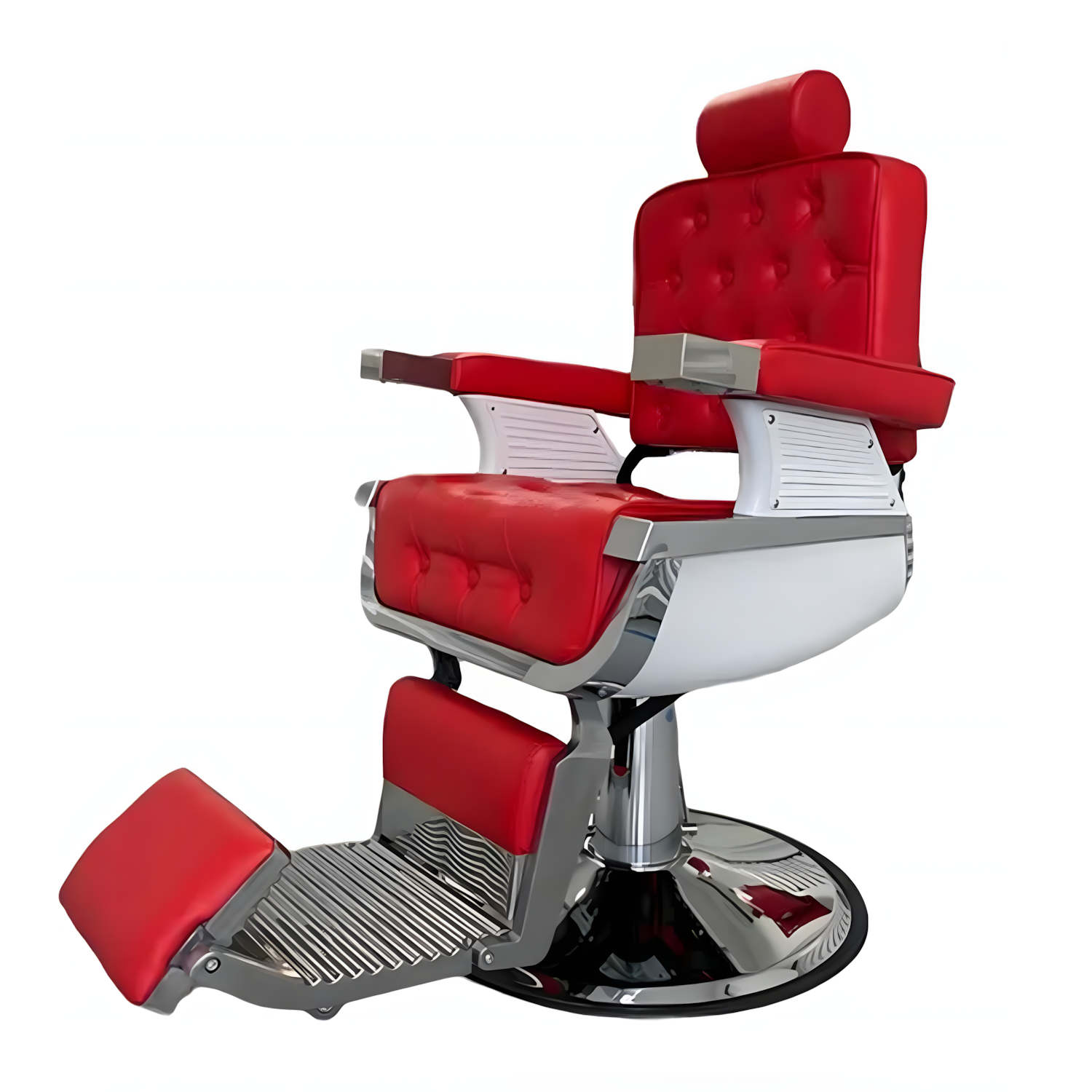 Sillón Barbero Rojo Premium Pro 2