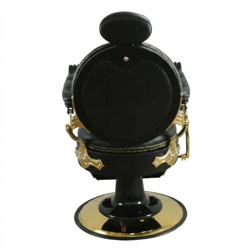 Sillon Barbero Elegante Capitoneado de Lujo 2