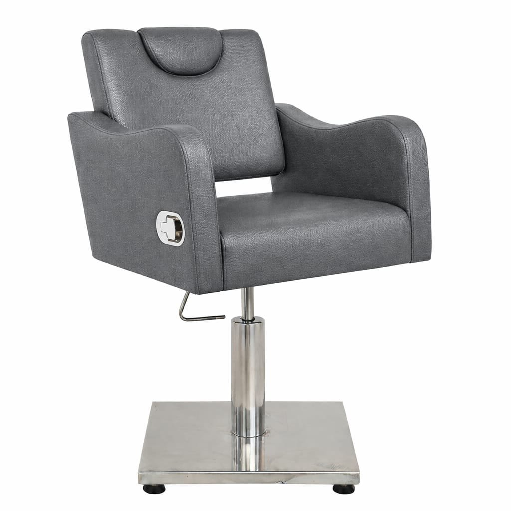 Silla de Maquillaje Gris Personalizado