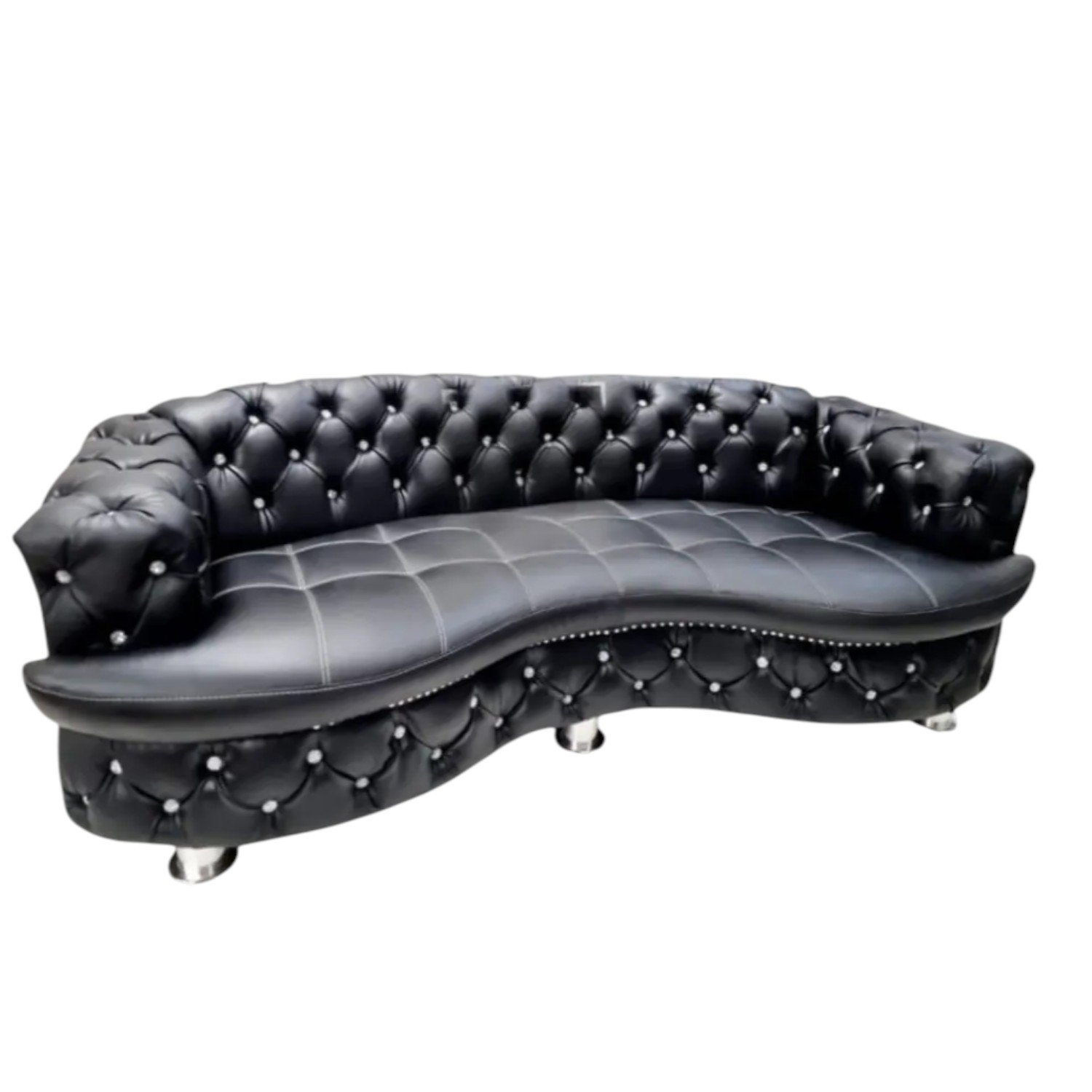 Sofa de Espera Estilo Moderno Brilloso