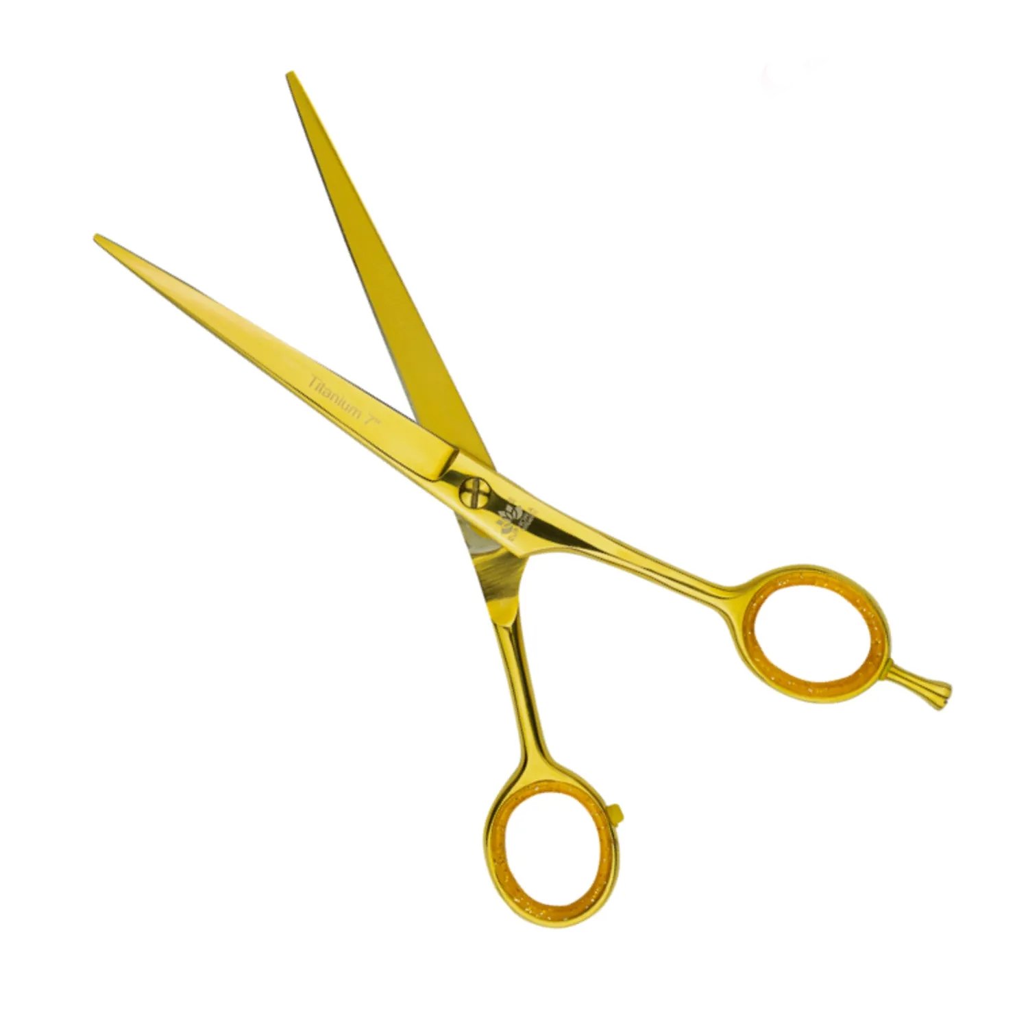 Tijera Titanium Euphoria Filo de Navaja Gold 7