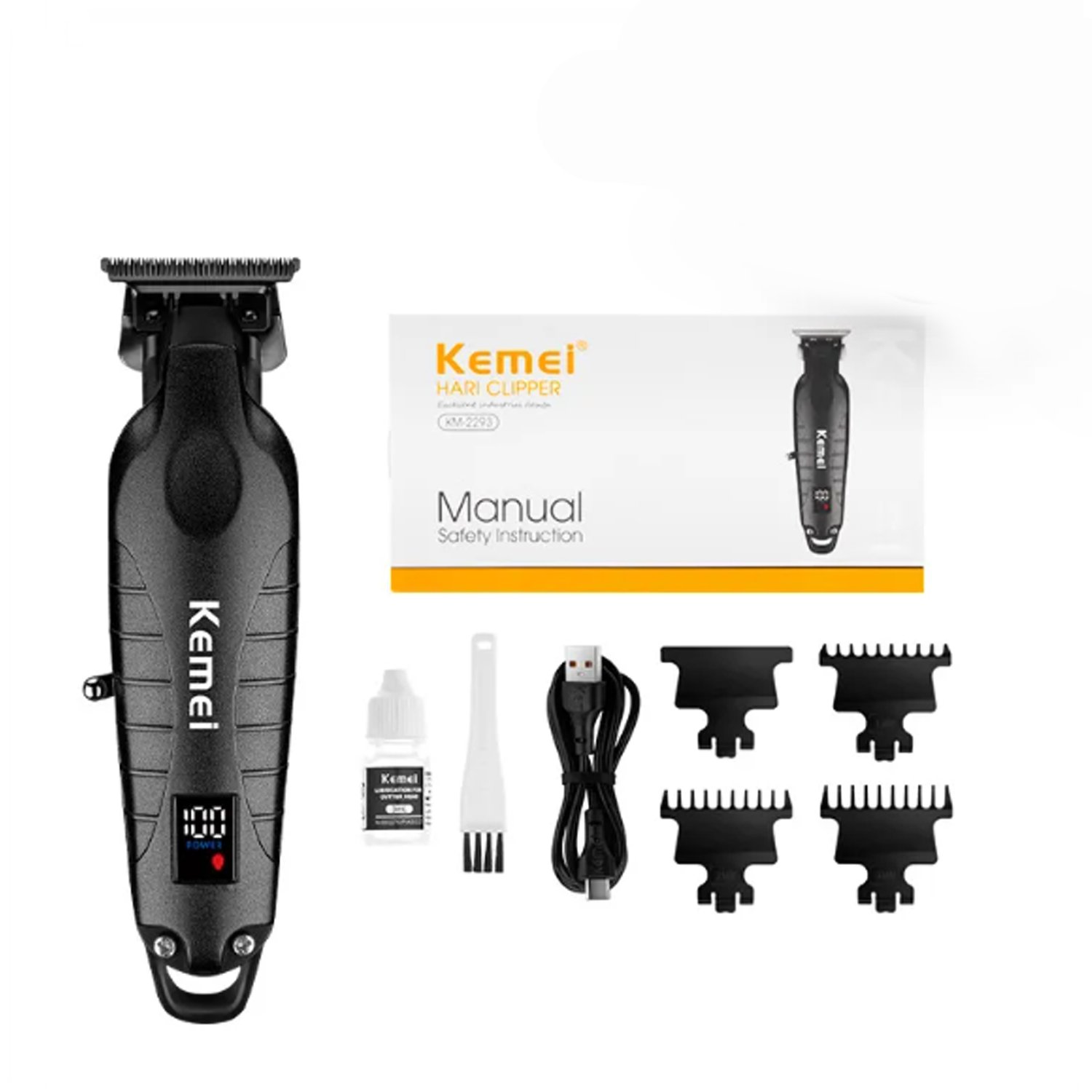 Trimmer Kemei PowerBlade LED 2