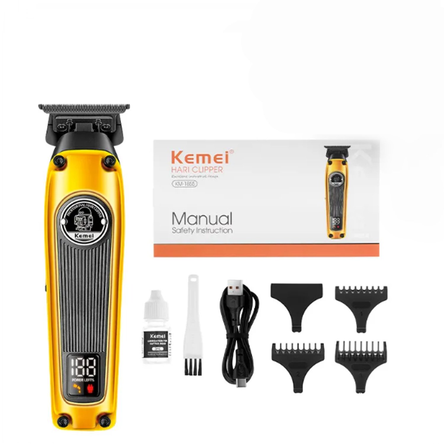 Trimmer Kemei Gold Edition 2