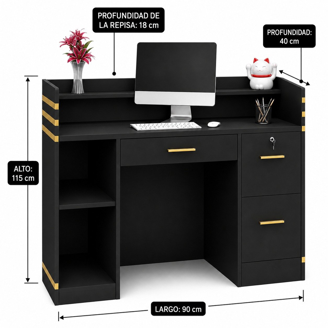 Counter Recepción Imagen y Estilo Vvip Deva 2