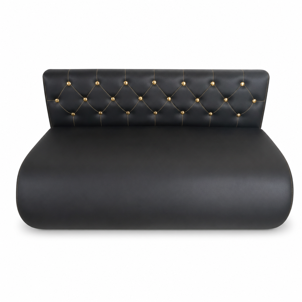 Sillon de espera Comodo Elegante Puntos Dorados - Principal