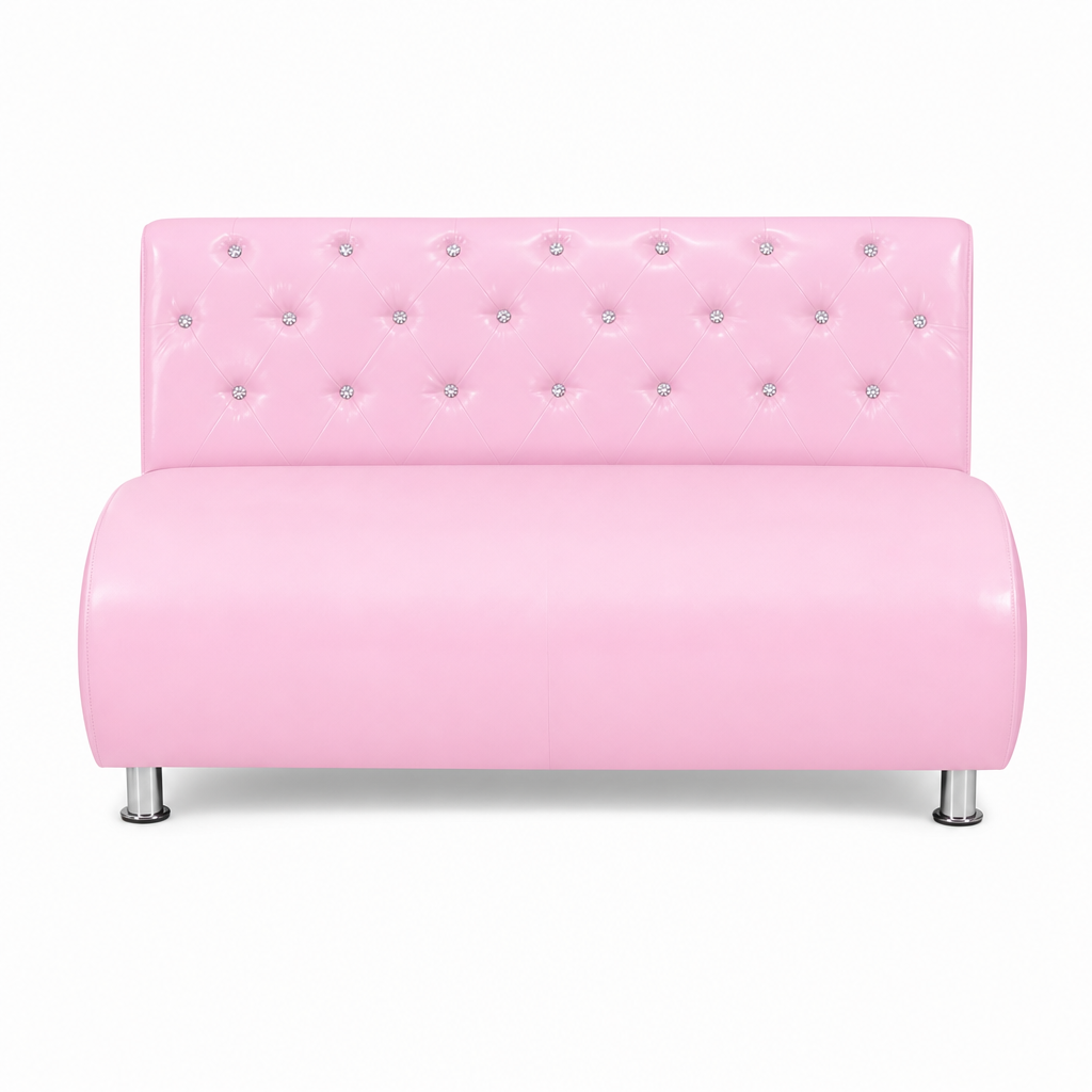 Sillon de Espera Rosa Elegante