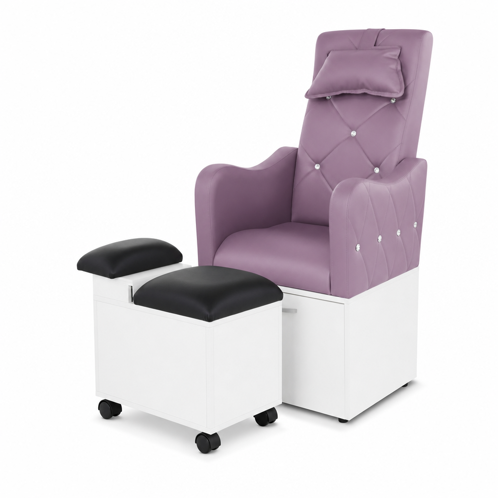 Sillon Pedicure Elegante Morado