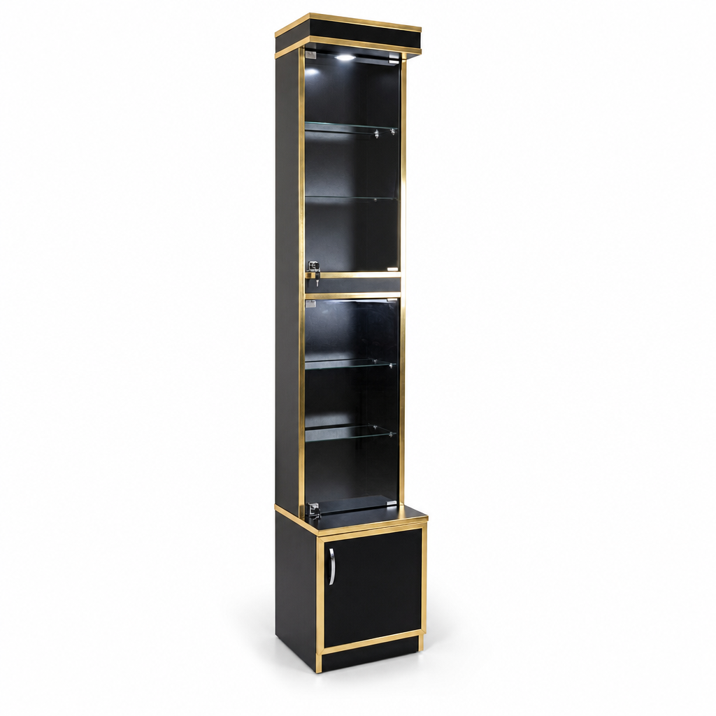 torre exhibicion dorado