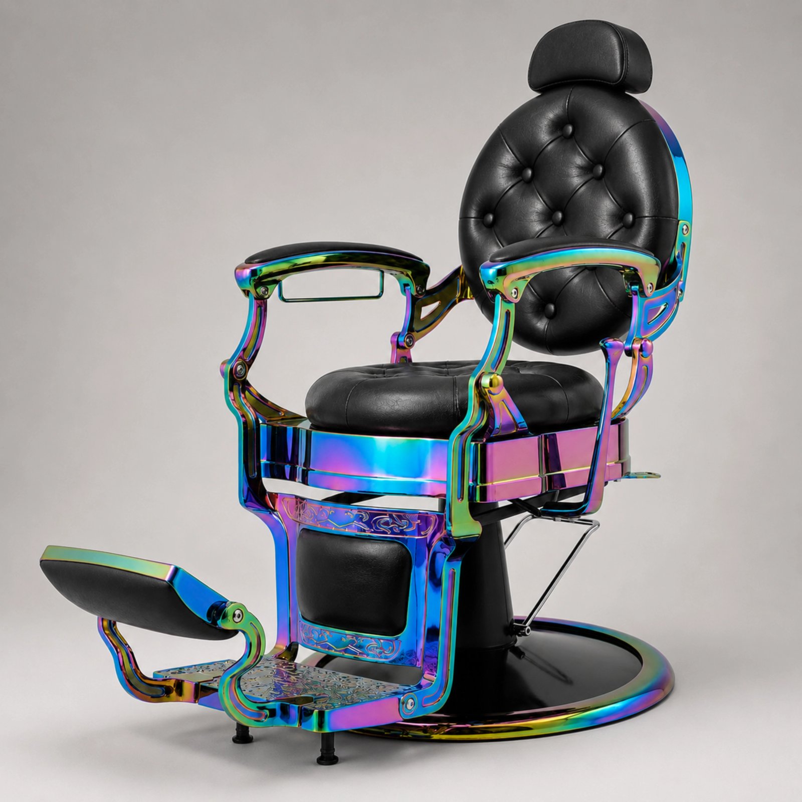 Sillón Barbero Profesional de Gama Pro Trico 2