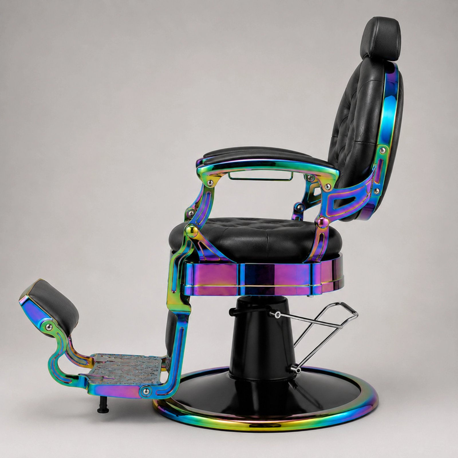 Sillón Barbero Profesional de Gama Pro Trico 4
