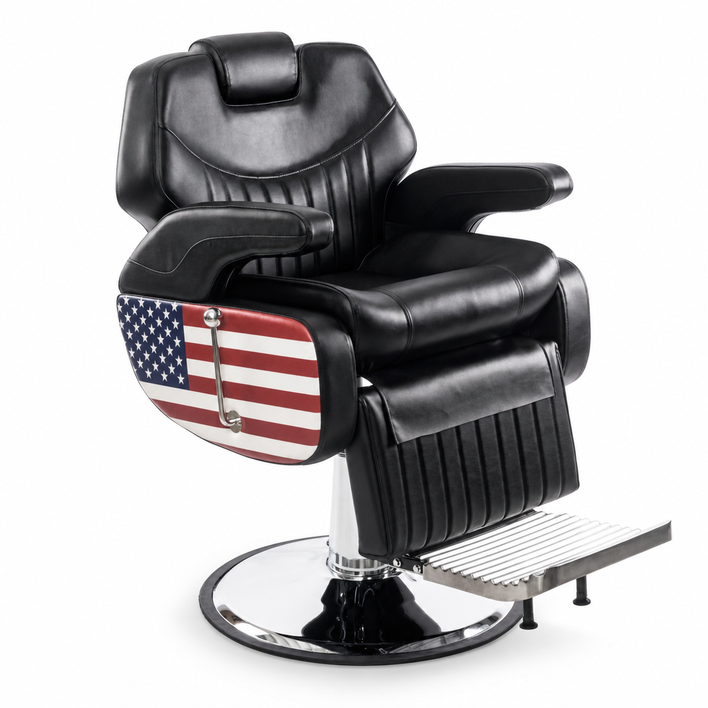 Sillón Barbero USA Elegancia que Marca Koken USA