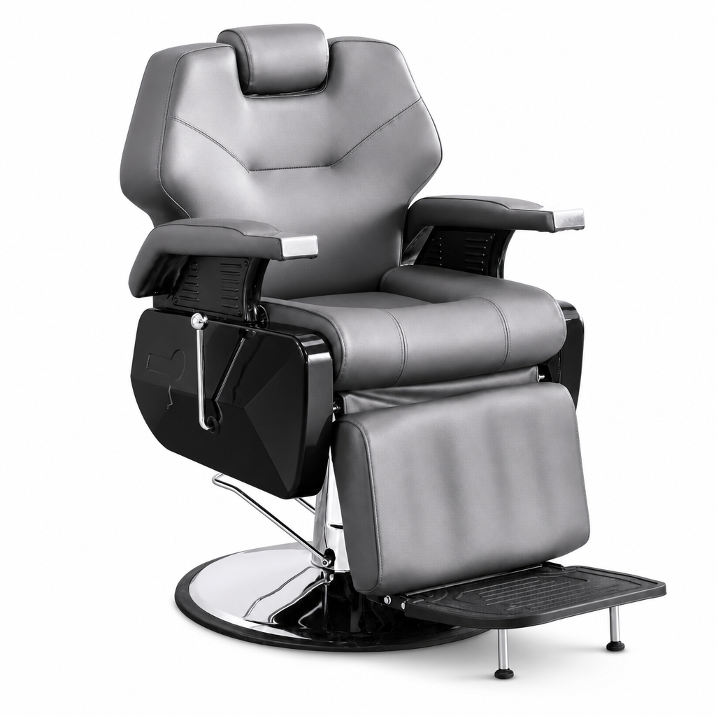 Sillón Barbero Pulido con Estilo Pro Sam