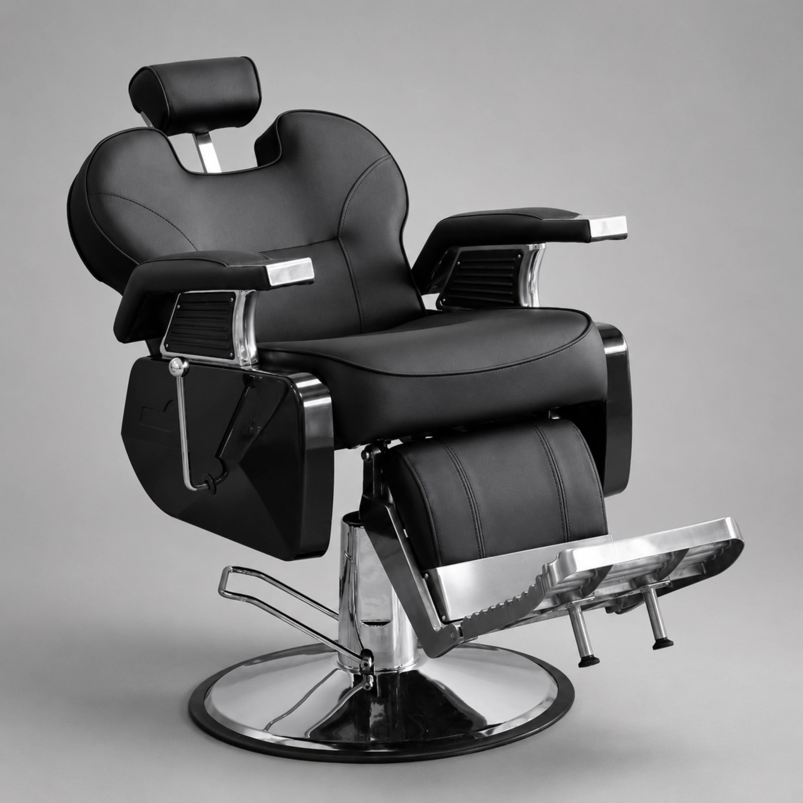 Sillón Barbero Hidráulico Sofisticado Dakota Zain 3