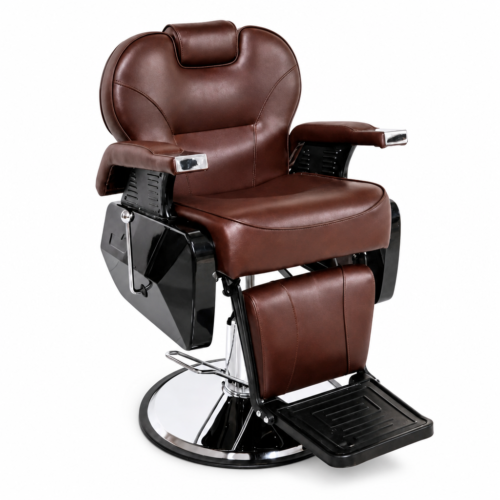 SILLON BARBERO HARLY PRIMIUM PRO - COLOR marron