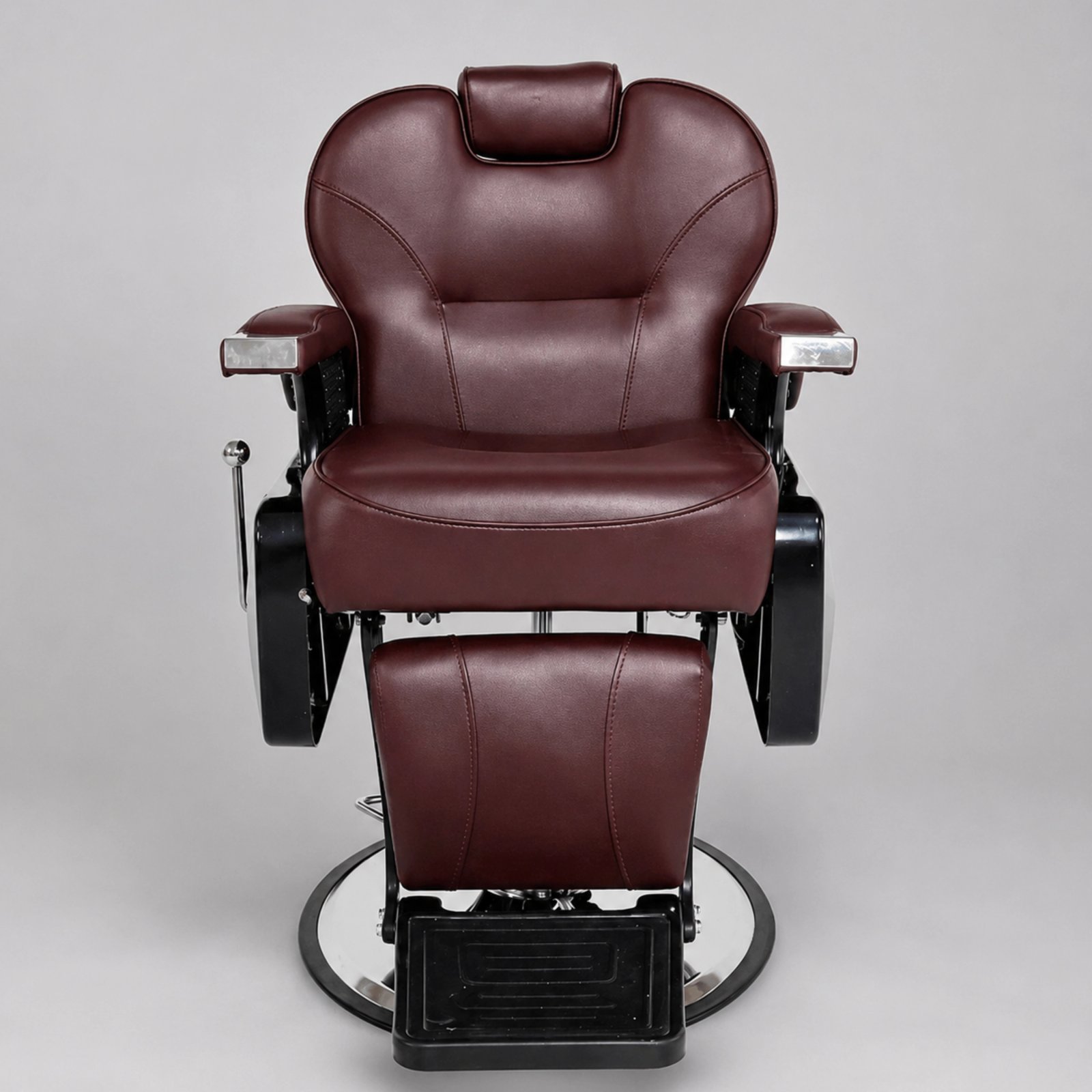 Sillón Barbero con Diseño Moderno Pro Harly Brown Premium 3